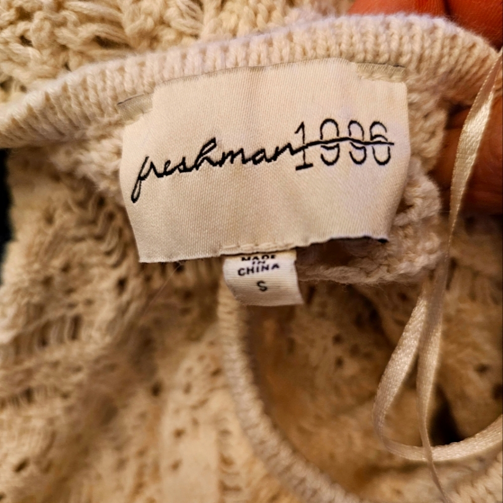 Full length Freshman 1996 Knitted sweater